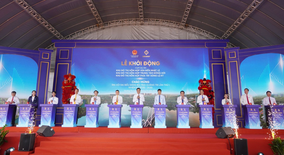 Quảng Trị: Khởi động 3 dự án khu đô thị quy mô lớn với tổng mức đầu tư hơn 38 nghìn tỷ đồng