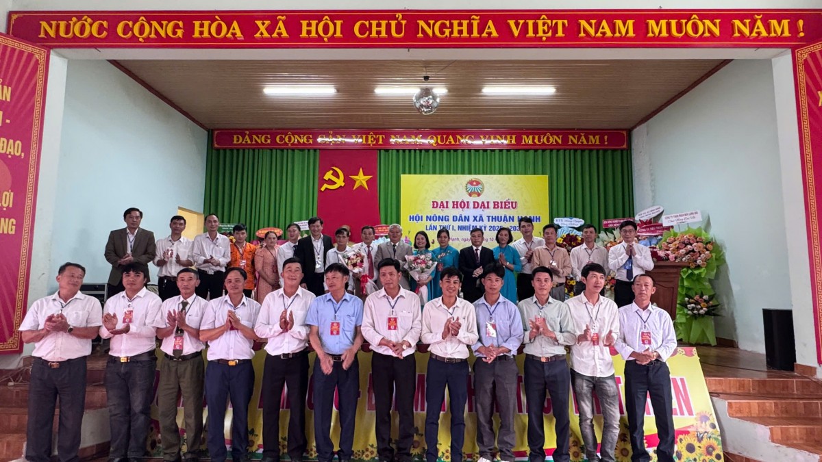 Lâm Đồng:  Đại hội Đại biểu Hội Nông dân xã Thuận Hạnh lần thứ I, nhiệm kỳ 2025 - 2030
