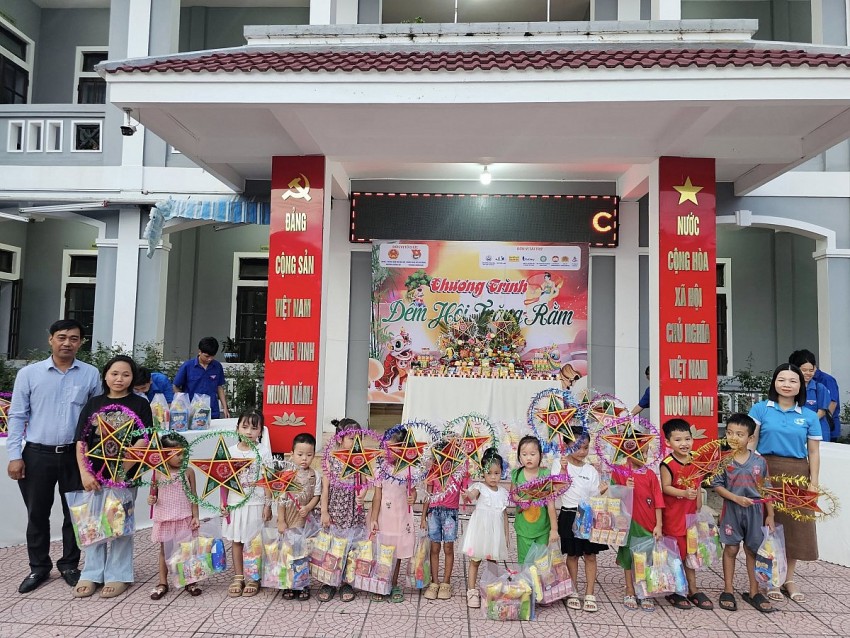 Mang Trung thu yêu thương đến với trẻ em phường Dương Nỗ -Tp. Huế
