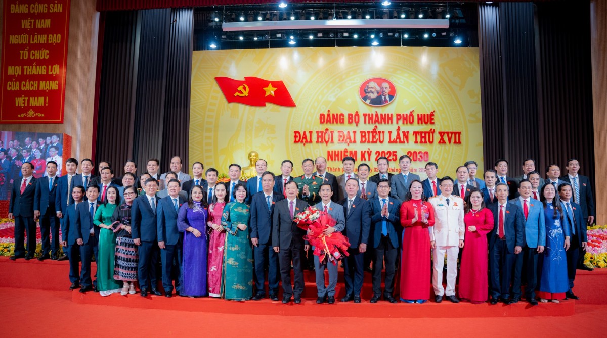 Đại hội Đảng bộ thành phố Huế lần thứ XVII (nhiệm kỳ 2025-2030): Khơi dậy khát vọng phát triển xanh – thông minh – giàu bản sắc