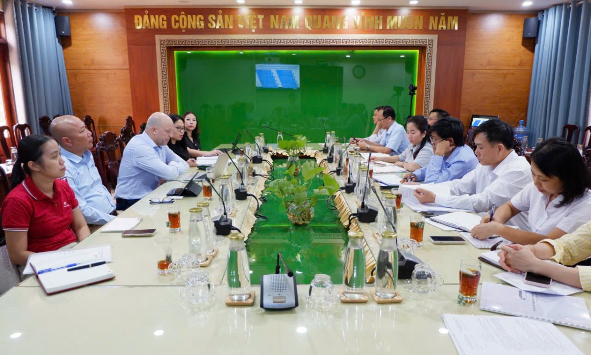 Sở Nông nghiệp và Môi trường tỉnh Đắk Lắk làm việc với Tập đoàn Netafim