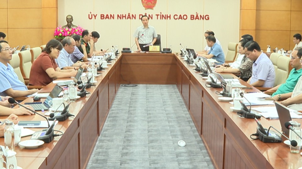 Cao Bằng chủ động, sẵn sàng ứng phó với bão số 11