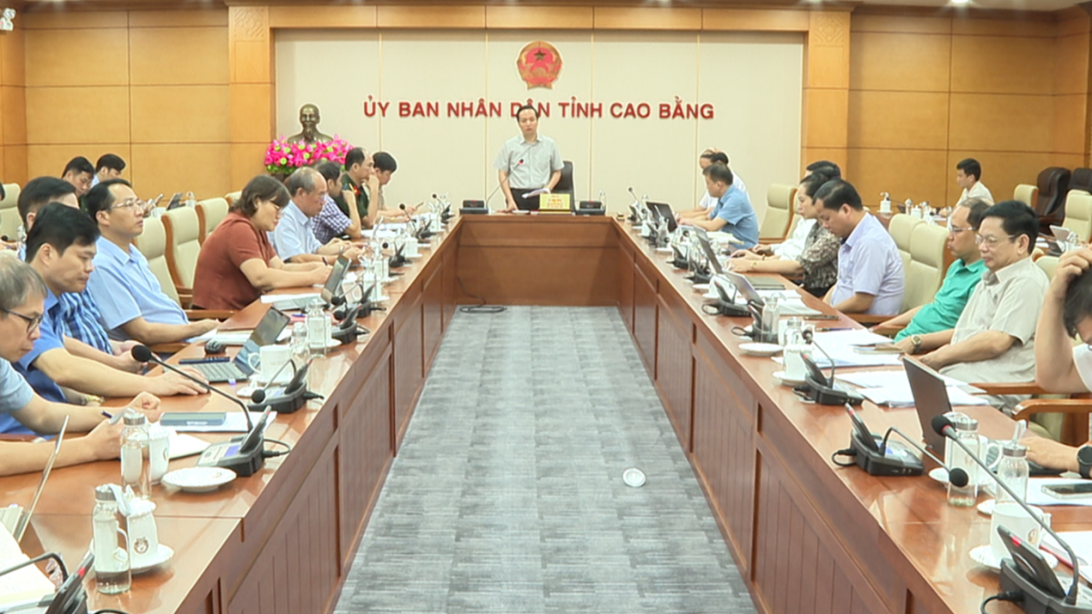 Cao Bằng chủ động, sẵn sàng ứng phó với bão số 11