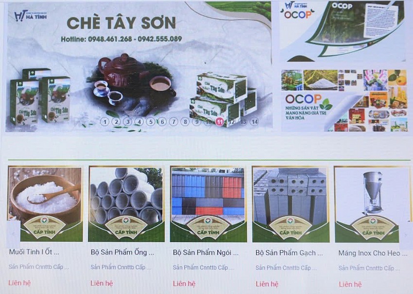 Hà Tĩnh thúc đẩy tiêu dùng trực tuyến