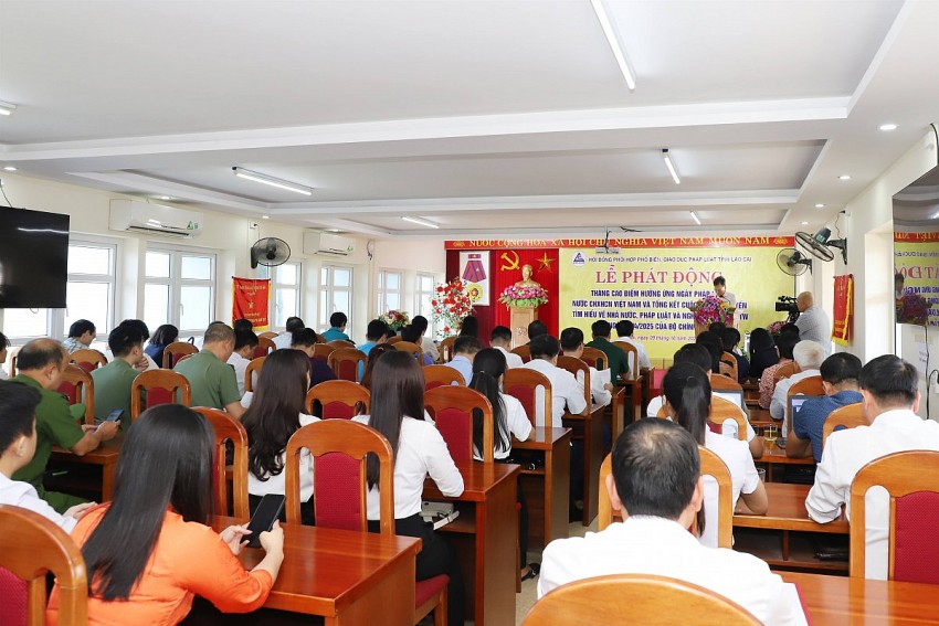 Lào Cai: Triển khai các hoạt động hưởng ứng Ngày Pháp luật 2025