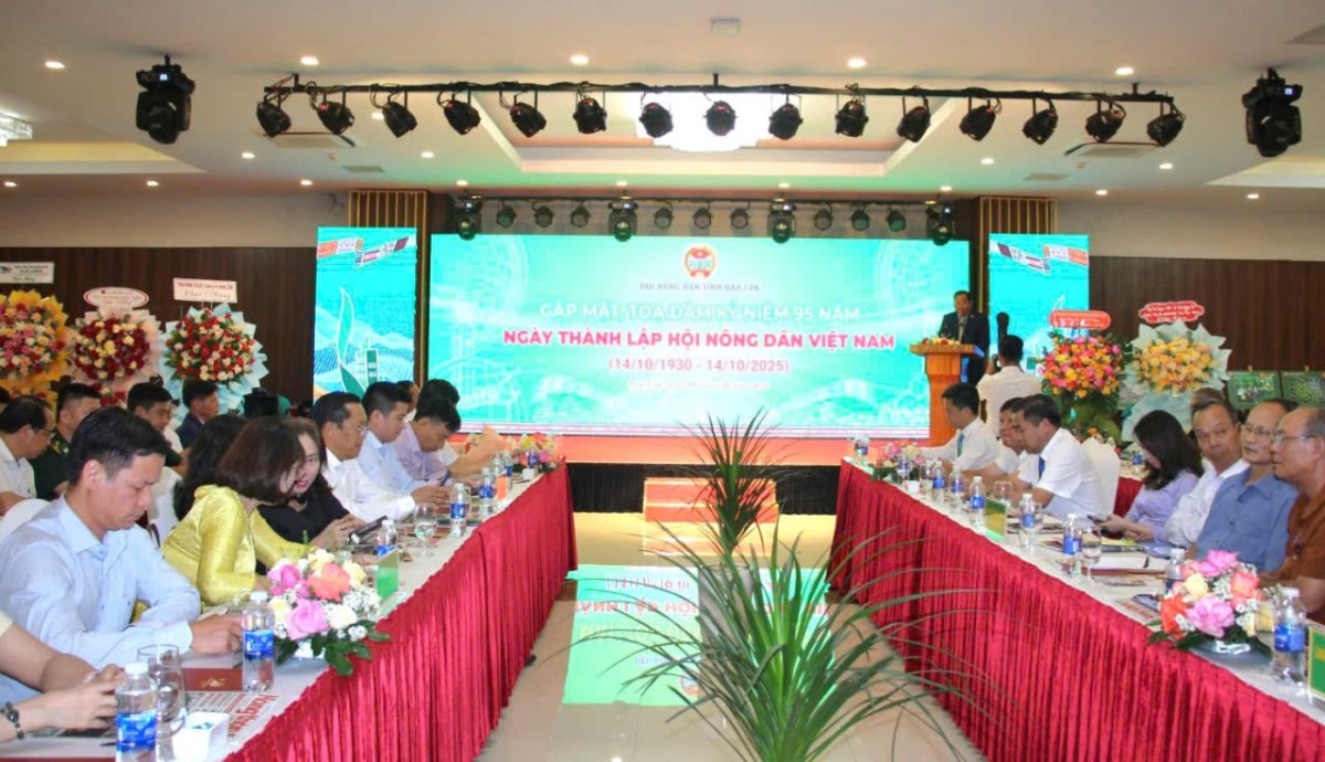 Đắk Lắk: Gặp mặt, tọa đàm kỷ niệm 95 năm Ngày thành lập Hội Nông dân Việt Nam