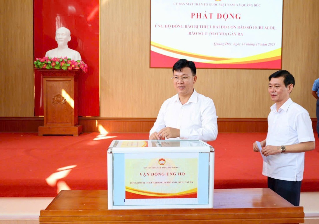 Quảng Ninh: Hơn 6 tỷ đồng được quyên góp ủng hộ đồng bào vùng lũ