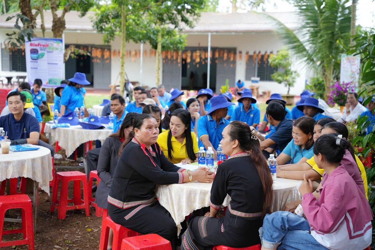 Xã Ea Knuếc kỷ niệm 95 năm Ngày thành lập Hội Nông dân Việt Nam