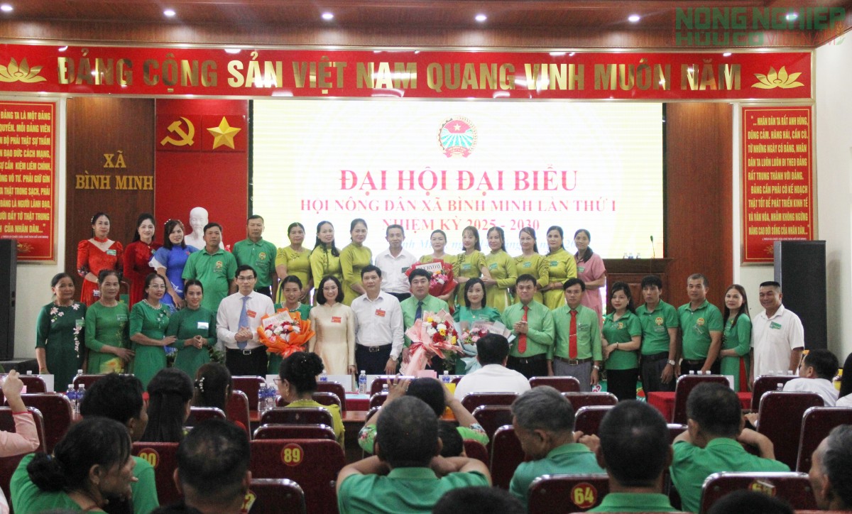Nghệ An: Đại hội Đại biểu Hội Nông dân xã Bình Minh lần thứ I, nhiệm kỳ 2025 - 2030