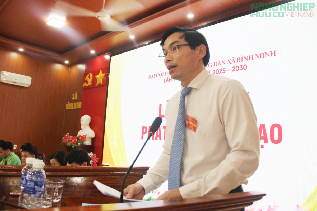 Nghệ An: Đại hội Đại biểu Hội Nông dân xã Bình Minh lần thứ I, nhiệm kỳ 2025 - 2030