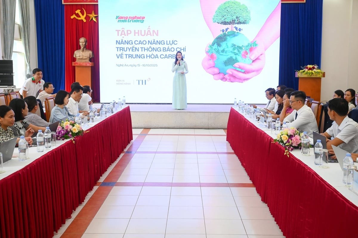 Báo chí là cầu nối giúp khái niệm “trung hòa carbon” trở nên gần gũi, dễ hiểu và có sức lan tỏa