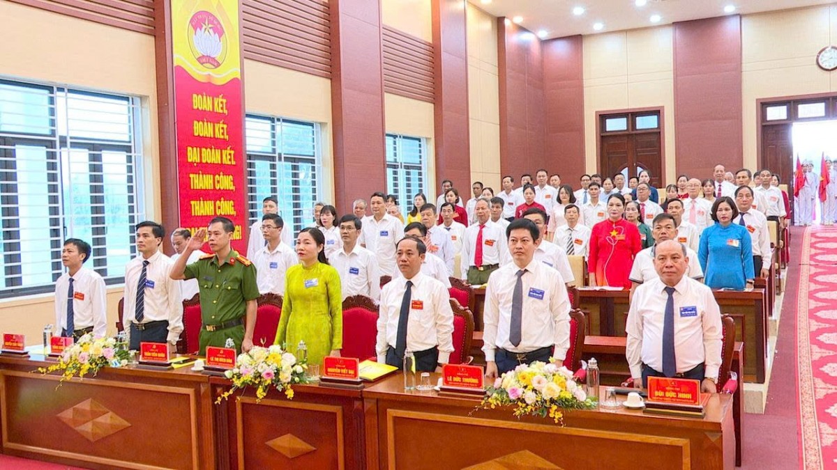 Đại hội Đại biểu MTTQ Việt Nam xã Thanh Ba lần I, nhiệm kỳ 2026 - 2030