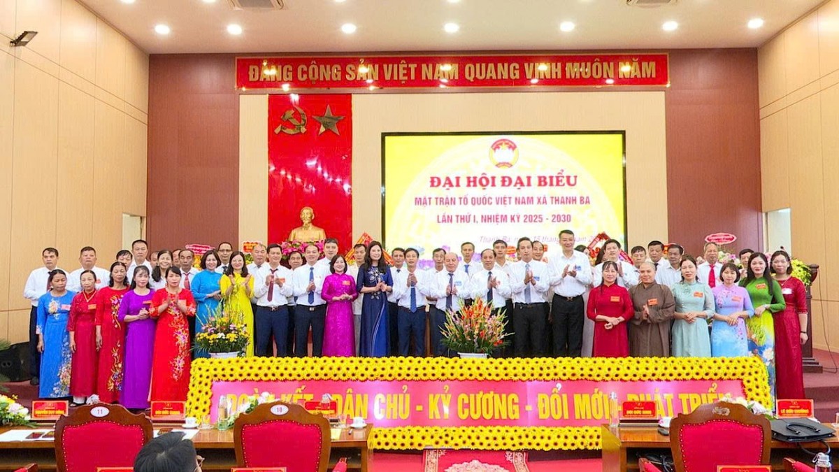 Đại hội Đại biểu MTTQ Việt Nam xã Thanh Ba lần I, nhiệm kỳ 2026 - 2030