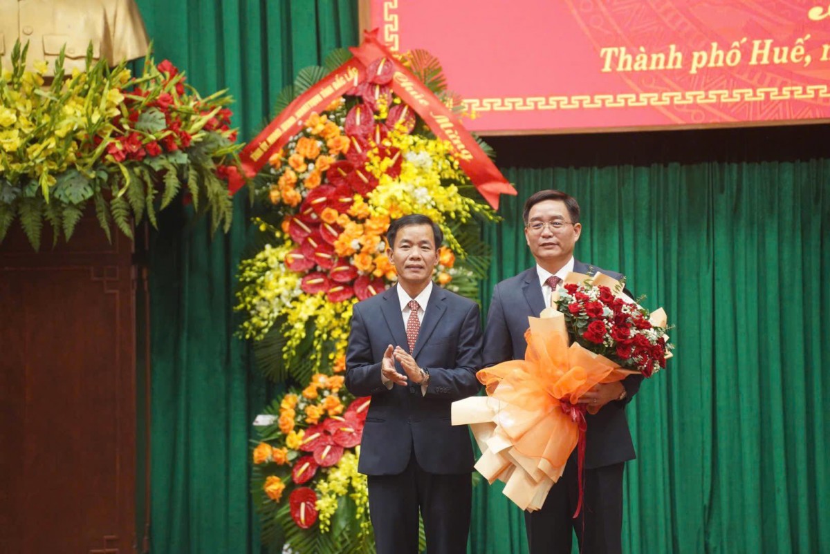 Ông Nguyễn Đình Trung được Bộ Chính trị chỉ định làm Bí thư Thành ủy Huế