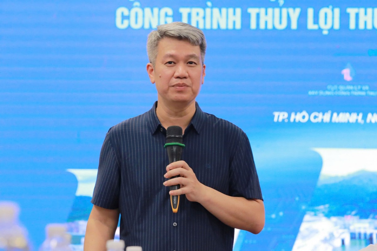 Ông Nguyễn Hồng Khanh, Phó Cục trưởng Cục Quản lý và Xây dựng công trình thủy lợi, 