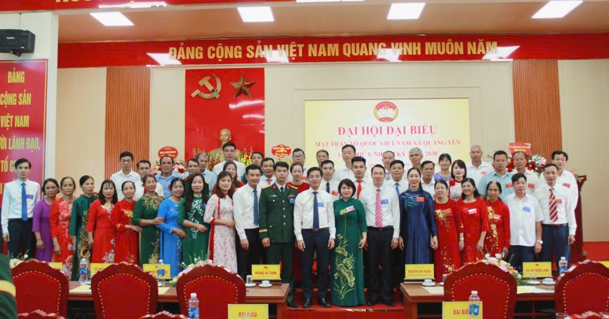 Đại hội Đại biểu MTTQ Việt Nam xã Quảng Yên lần I, nhiệm kỳ 2025-2030