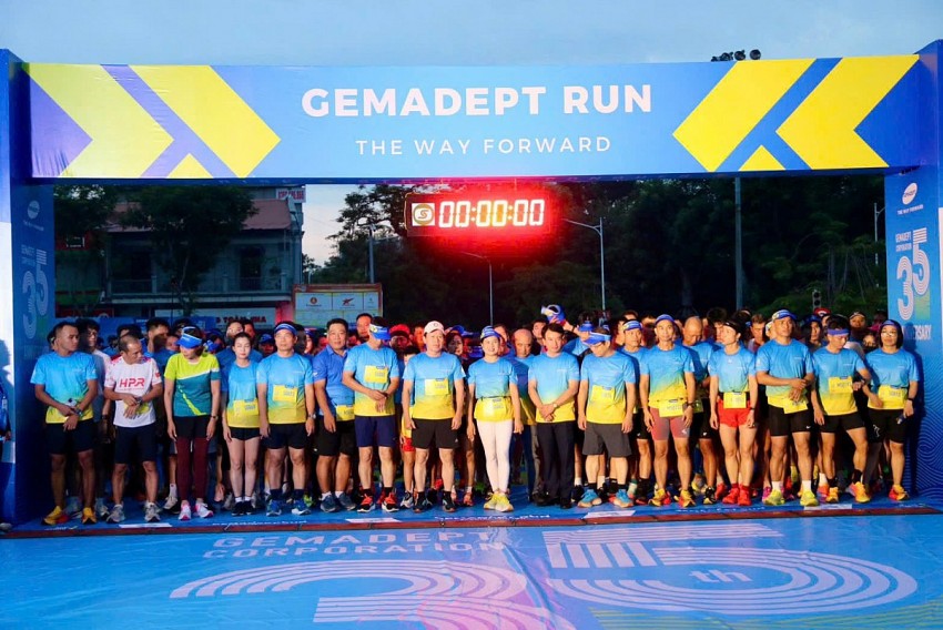 Gemadept Run 2025: Sải chân tiên phong - Thắp sáng hy vọng vùng bão