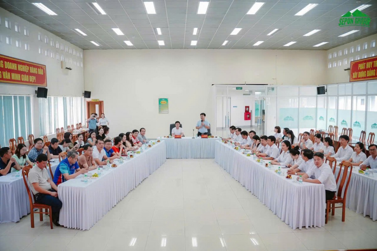 Đoàn công tác Đảng uỷ UBND tỉnh Quảng Trị thăm và làm việc tại SEPON GROUP