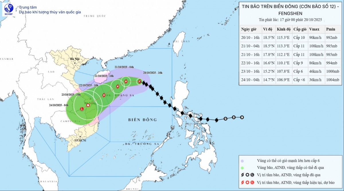 Thủ tướng chỉ đạo tăng cường ứng phó với bão số 12 và mưa lũ