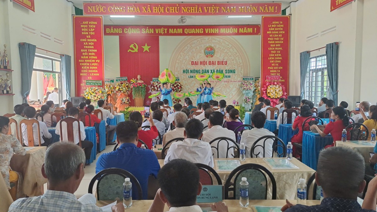 Lâm Đồng: Đại hội đại biểu Hội Nông dân xã Đắk Song lần thứ I  nhiệm kỳ 2025 – 2030