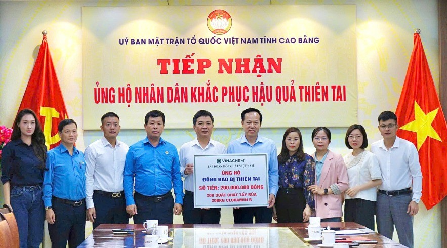 Cao Bằng: Tiếp nhận kinh phí hỗ trợ khắc phục hậu quả bão lũ