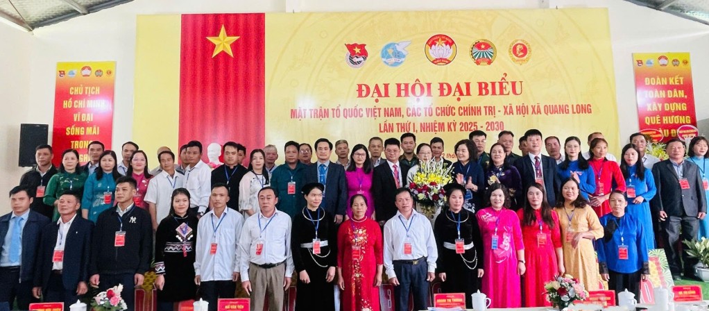 Cao Bằng: Uỷ ban Mặt trận Tổ quốc các xã tổ chức Đại hội đại biểu lần thứ I, nhiệm kỳ 2025 - 2030
