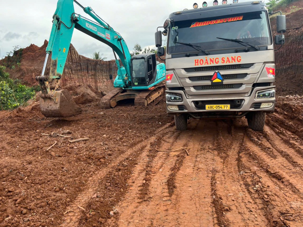 Xử phạt 30 triệu đồng đối với một cá nhân làm biến dạng đất nông nghiệp trái phép