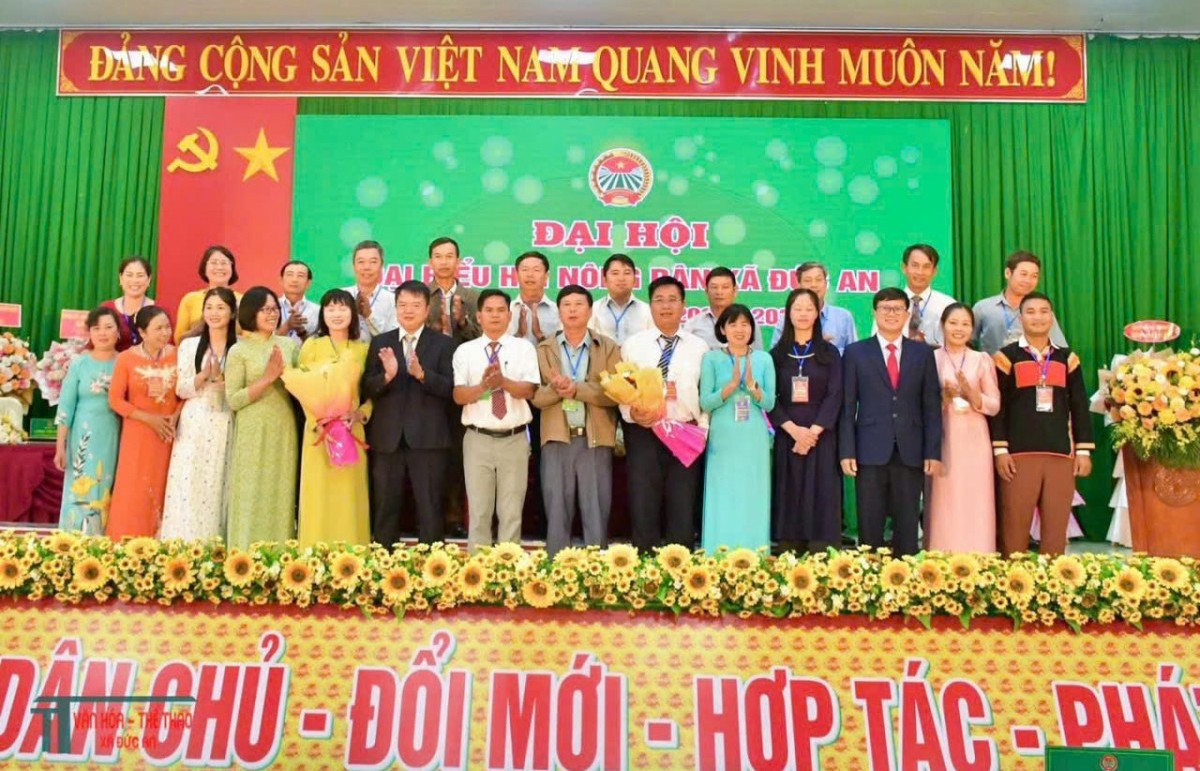 Đại hội Đại biểu Hội Nông dân xã Đức An lần thứ I, nhiệm kỳ 2025 – 2030