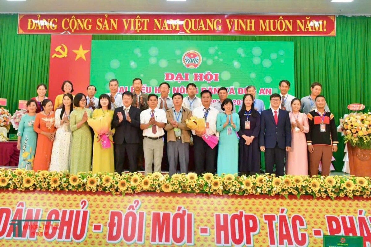 Đại hội Đại biểu Hội Nông dân xã Đức An lần thứ I, nhiệm kỳ 2025 – 2030