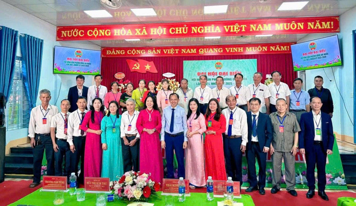 Đại hội Đại biểu Hội nông dân phường Đông Gia Nghĩa lần thứ I, nhiệm kỳ 2025 – 2030