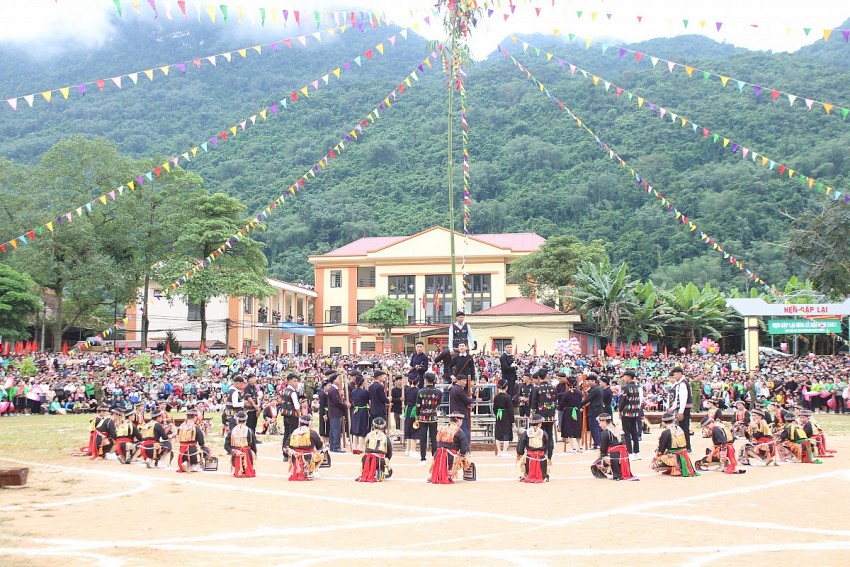 Lào Cai: Rộn ràng Ngày hội Văn hóa các dân tộc xã Lâm Thượng Lào Cai: Rộn ràng Ngày hội Văn hóa các dân tộc xã Lâm Thượng