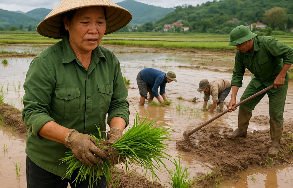 Thái Nguyên tích cực chủ động phục hồi sản xuất nông nghiệp sau lũ Thái Nguyên tích cực chủ động phục hồi sản xuất nông nghiệp sau lũ