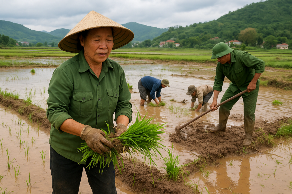 Thái Nguyên tích cực chủ động phục hồi sản xuất nông nghiệp sau lũ Thái Nguyên tích cực chủ động phục hồi sản xuất nông nghiệp sau lũ