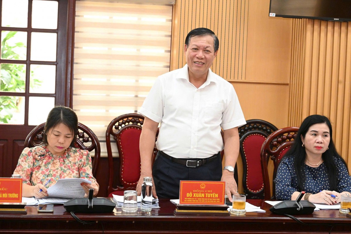 Giám sát thực hiện các chương trình mục tiêu quốc gia giai đoạn 2021 - 2025 tại Ninh Bình Giám sát thực hiện các chương trình mục tiêu quốc gia giai đoạn 2021 - 2025 tại Ninh Bình