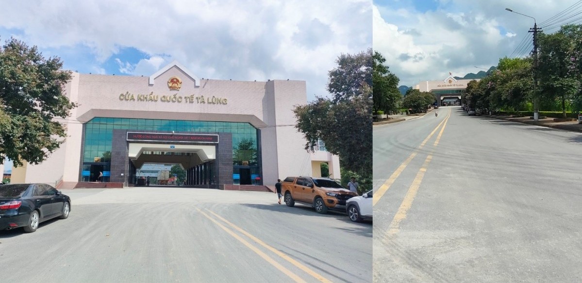 Thông tin về hoạt động thông quan tại cửa khẩu quốc tế Tà Lùng, Cao Bằng