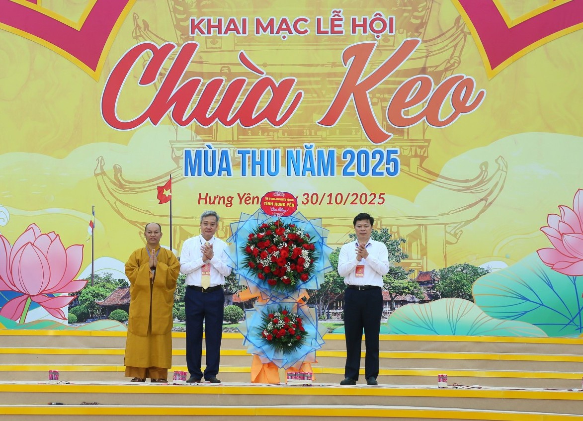 Khai mạc lễ hội mùa thu chùa Keo năm 2025
