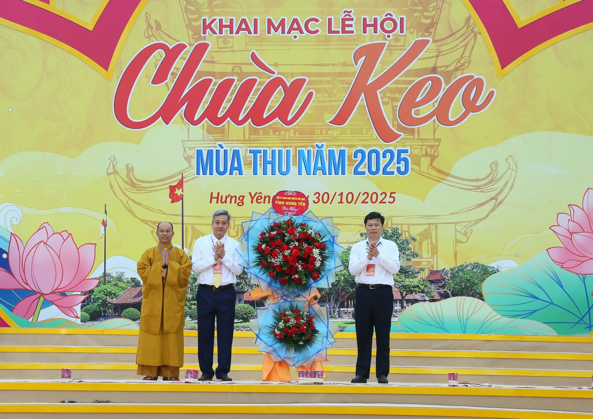 Khai mạc lễ hội mùa thu chùa Keo năm 2025