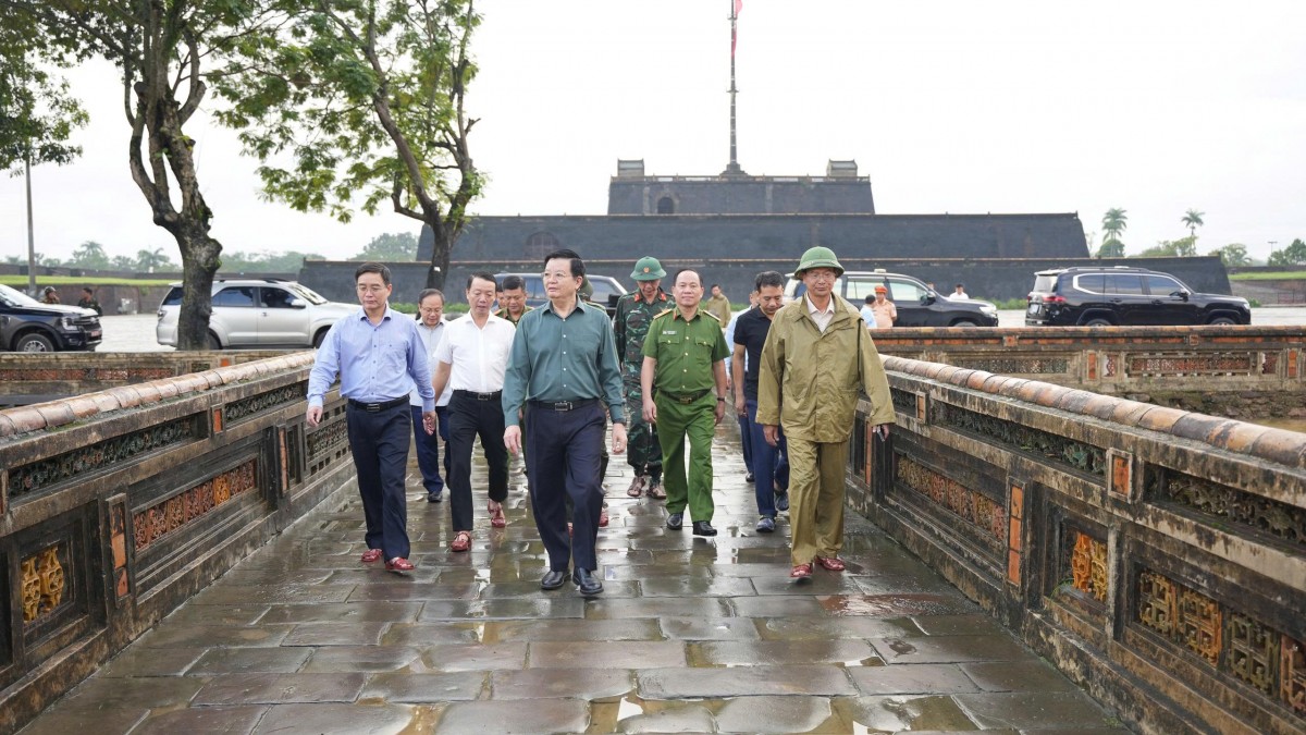 Tp. Huế: Quan tâm công tác bảo tồn di sản và chăm lo đời sống người dân sau mưa lũ Tp. Huế: Quan tâm công tác bảo tồn di sản và chăm lo đời sống người dân sau mưa lũ