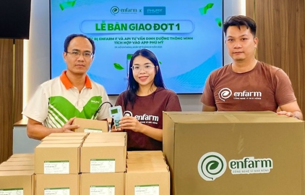 Phú Mỹ hợp tác cùng Enfarm: Bước tiến trong chuyển đổi số nông nghiệp Việt Nam