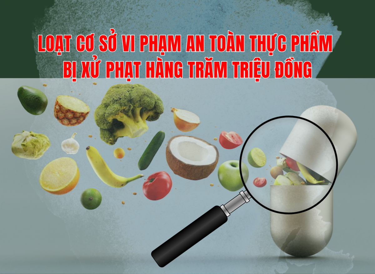 Loạt cơ sở vi phạm an toàn thực phẩm bị xử phạt hàng trăm triệu đồng