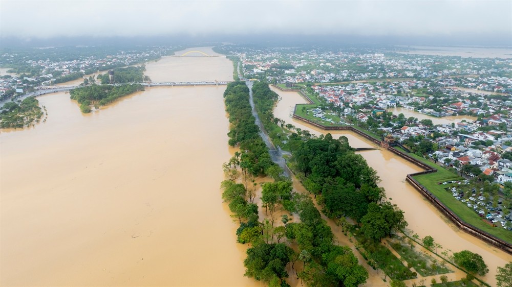Công điện khẩn của UBND Tp. Huế, chủ động ứng phó mưa lũ và bão KALMAEGI