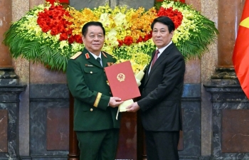 Đại tướng Nguyễn Trọng Nghĩa giữ chức Chủ nhiệm Tổng cục Chính trị Quân đội Nhân dân Việt Nam