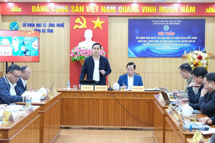 Nhiều chính sách thúc đẩy phát triển KHCN, đổi mới sáng tạo và chuyển đổi số tại Hà Tĩnh