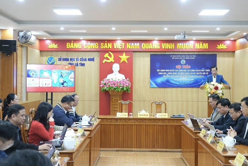 Nhiều chính sách thúc đẩy phát triển KHCN, đổi mới sáng tạo và chuyển đổi số tại Hà Tĩnh