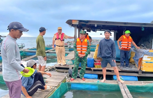 Công an Gia Lai đồng loạt triển khai ứng phó với bão số 13