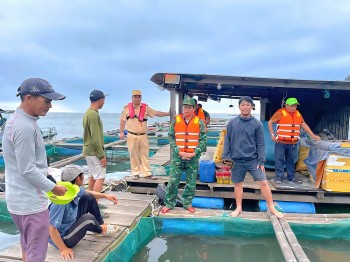 Công an Gia Lai đồng loạt triển khai ứng phó với bão số 13