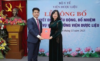 Bộ Y tế tổ chức Lễ công bố quyết định bổ nhiệm Viện trưởng Viện Dược liệu