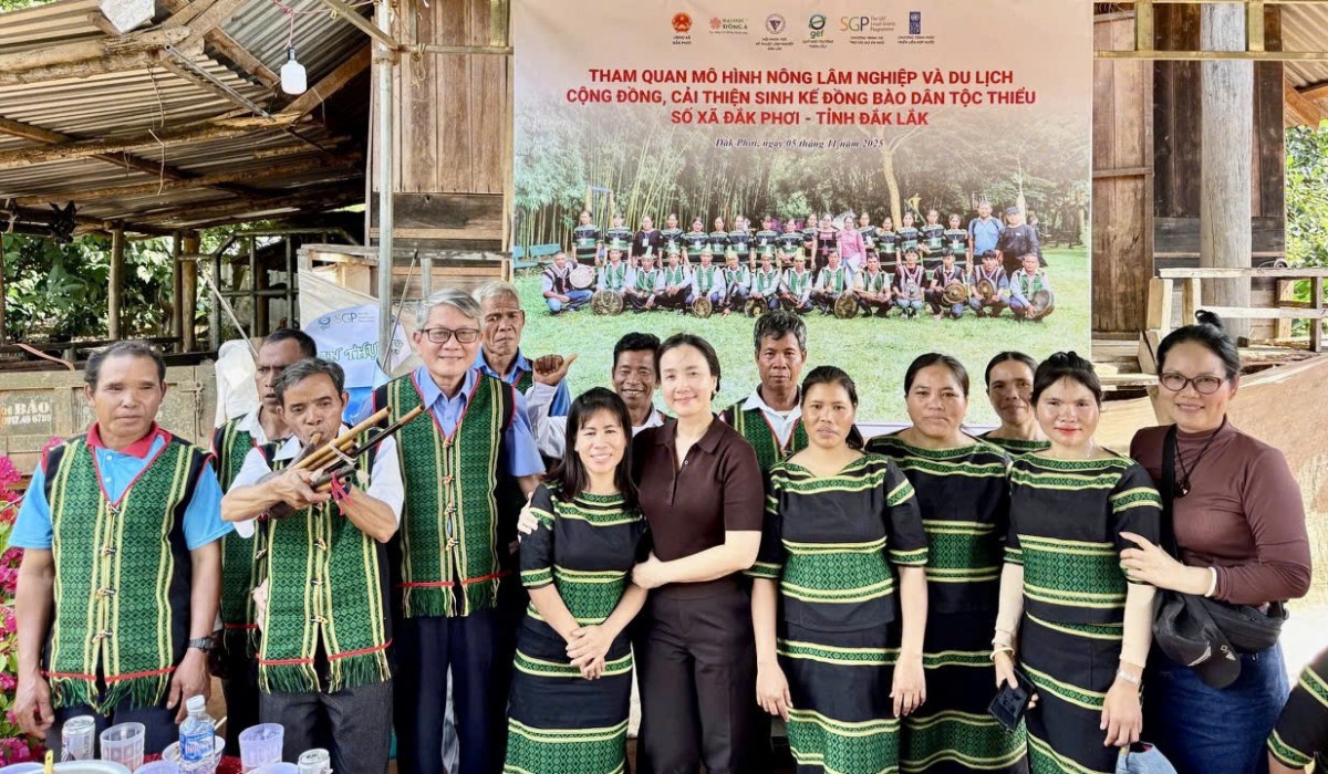 Mô hình nông lâm nghiệp và du lịch cộng đồng cải thiện sinh kế đồng bào dân tộc thiểu số
