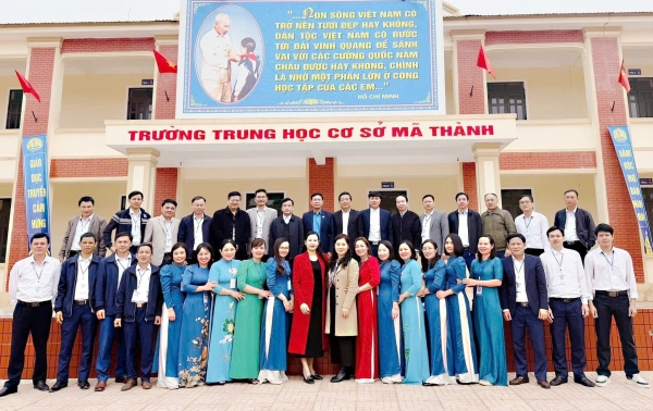 Nghệ An: Trường THCS Mã Thành – 60 năm xây dựng và phát triển