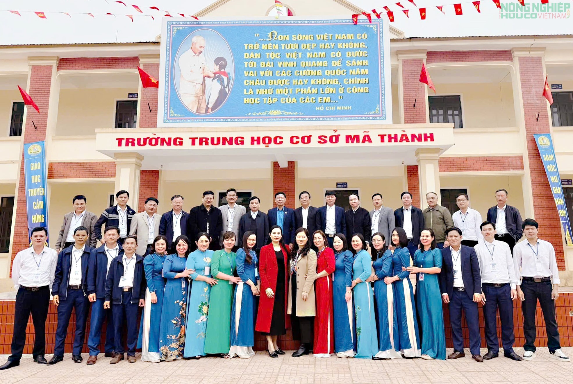Nghệ An: Trường THCS Mã Thành – 60 năm hình thành và phát triển